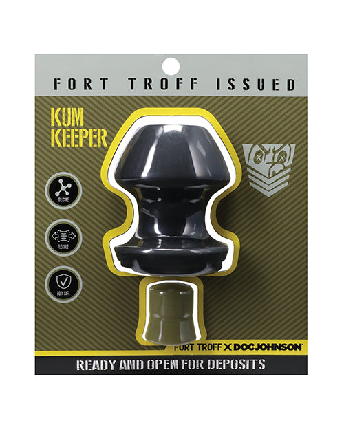 Fort Troff Fort Troff Kum Keeper Anal Plug - Large, Black