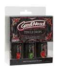 GoodHead GoodHead Tingle Drops Kit - Strawberry/Green Apple/Watermelon