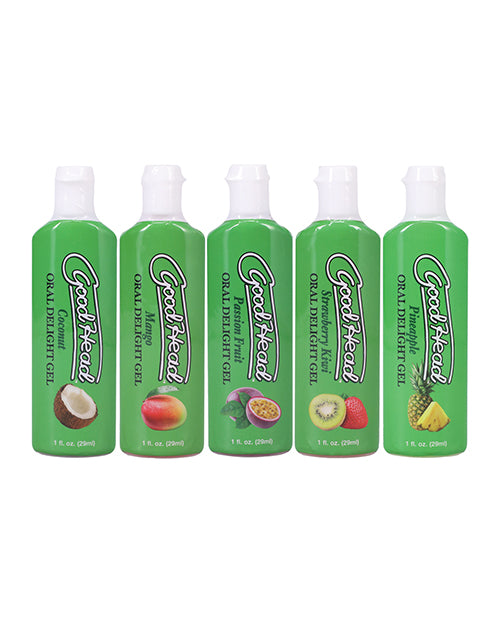 GoodHead GoodHead Tropical Fruits Oral Delight Gel - Asst. Flavors Pack of 5