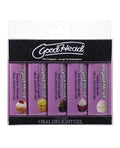 GoodHead GoodHead Cupcake Oral Delight Gel - Asst. Flavors Pack of 5