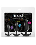 Mood Mood Naughty 1 Anal Trainer Set - Black Set of 3 - Image 2