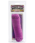 Doc Johnson Japanese Style Bondage Cotton Rope - Purple