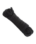 Doc Johnson Japanese Style Bondage Cotton Rope - Black - Image 2