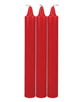 Doc Johnson Japanese Drip Candles - Pack of 3 Red - Image 2