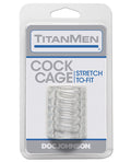 Titanmen Titanmen Tools Cock Cage - Clear