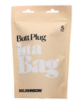 In A Bag In A Bag 5" Butt Plug - Black - Image 2