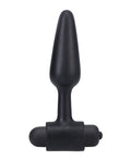 In A Bag In A Bag 4" Vibrating Butt Plug - Black