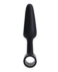 In A Bag In A Bag 4" Vibrating Butt Plug - Black - Image 3