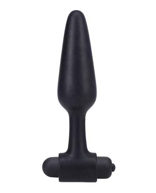 In A Bag In A Bag 5" Vibrating Butt Plug - Black