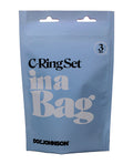 In A Bag In A Bag C-Ring Set - Black