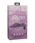 iRide iRide Pleasure Seat Throb Stimulator Rechargeable w/Wireless Remote - Dusty Purple