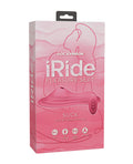 iRide iRide Pleasure Seat Suck Stimulator Rechargeable w/Wireless Remote - Dusty Pink