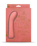 RITUAL RITUAL Zen Rechargeable Silicone G-Spot Vibe - Coral - Image 5