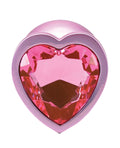 Booty Bling Booty Bling Jeweled Metal Plug - Medium Pink - Image 2