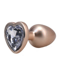 Booty Bling Booty Bling Jeweled Metal Plug - Medium Gold - Image 3