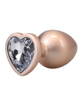 Booty Bling Booty Bling Jeweled Metal Plug - Large Gold - Image 3