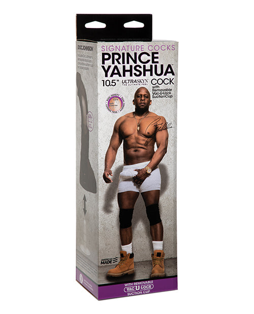 Vac-U-lock Prince Yahshua ULTRASKYN 10.5" Cock - Chocolate