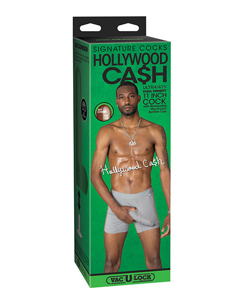 Signature Cocks Signature Cocks ULTRASKYN 11" Cock w/Removable Vac-U-Lock Suction Cup - Hollywood Cash