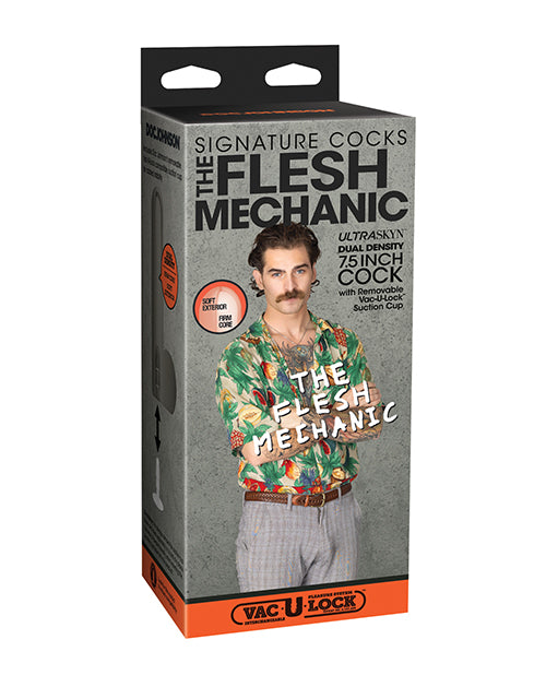 Signature Cocks Signature Cocks ULTRASKYN 7.5" Cock w/Removable Vac-U-Lock Suction Cup - The Flesh Mechanic