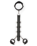 Easy Toys Easy Toys Neck To Wrist Restraint Set - Black - Image 2