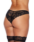 Escante Evelyn Cheeky Panty - Black 1X/2X - Image 2