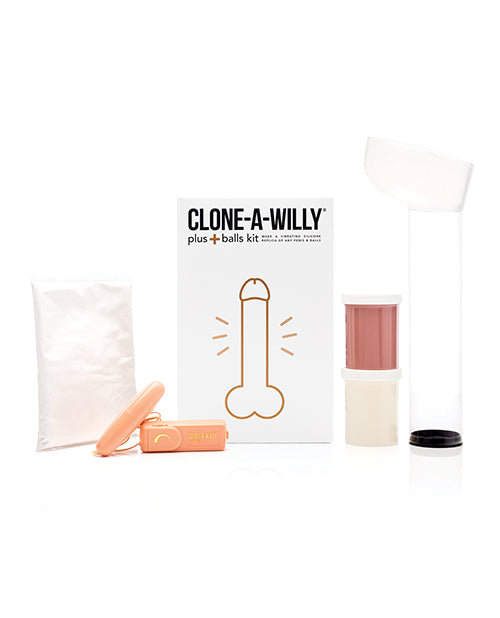 Clone A Willy Clone-A-Willy Plus+ Balls Kit - Medium Skin Tone