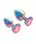 Gemsations Gemsations 2 pc 2.75" & 3.25" Chrome Anal Training Set - Rainbow - Image 2
