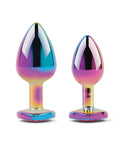Gemsations Gemsations 2 pc 2.75" & 3.25" Chrome Anal Training Set - Rainbow - Image 3