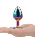 Gemsations Gemsations 2 pc 2.75" & 3.25" Chrome Anal Training Set - Rainbow - Image 4