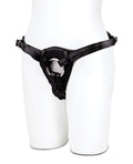 Lux Fetish Lux Fetish Patent Leather Strap On Harness - Black
