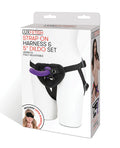 Lux Fetish Lux Fetish 5" Dildo w/Strap On Harness Set