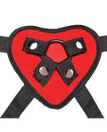Lux Fetish Lux Fetish 5" Dildo w/Red Heart Strap On Harness Set - Image 4