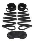 Lux Lux Fetish Bondage Bed Strap Restraint System - 2 pc Set - Image 2