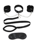 Lux Lux Fetish Collar Cuffs & Leash Set - Removable - Image 2
