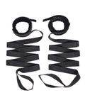 Lux Fetish Lux Fetish 4 pc Bondage Strap & Flogger Kit - Image 3