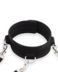 Lux Fetish Lux Fetish Collar & Leash Set w/Removeable Cuffs - Image 3