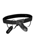 Lux Lux Fetish Unisex Vibrating Hollow Strap On Dildo - Image 3