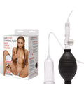 Lux Fetish Lux Fetish Clitoral Pump w/Quick Release - Clear/Black