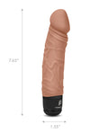 Powercocks Powercocks 6.5" Realistic Vibrator - Mocha - Image 3