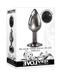 Evolved Evolved Black Gem Anal Plug - Small