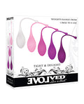 Evolved Evolved Tight & Delight 5 pc Weighted Kegel Ball Set - Assorted Colors