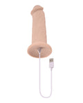 Evolved Evolved 7" Girthy Vibrating Dong - Light - Image 4