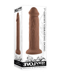 Evolved Evolved 7" Girthy Vibrating Dong - Dark