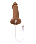 Evolved Evolved 6" Vibrating Dong - Dark - Image 4