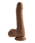Evolved Evolved Peek A Boo Vibrating Dildo - Dark - Image 4