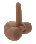 Evolved NO ETA Evolved Easy Rider Thrusting & Vibrating Life-Like Dildo - Dark - Image 2