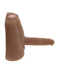 Evolved NO ETA Evolved Easy Rider Thrusting & Vibrating Life-Like Dildo - Dark - Image 5