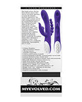 Evolved Lick Me Triple Stim Vibe - Purple (2)