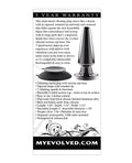 Evolved Evolved Advanced Vibrating Rechargeable Metal Plug - Black - Image 2