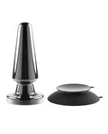 Evolved Evolved Advanced Vibrating Rechargeable Metal Plug - Black - Image 5